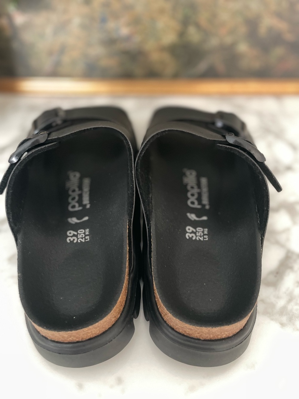 Birkenstock Papillio Arizona Chunky Platform Slide Sandals Size 39 - Picture 6 of 12